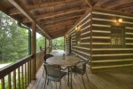 Lazy Bear Lodge - Entry Level Wrap Around Deck and Seating